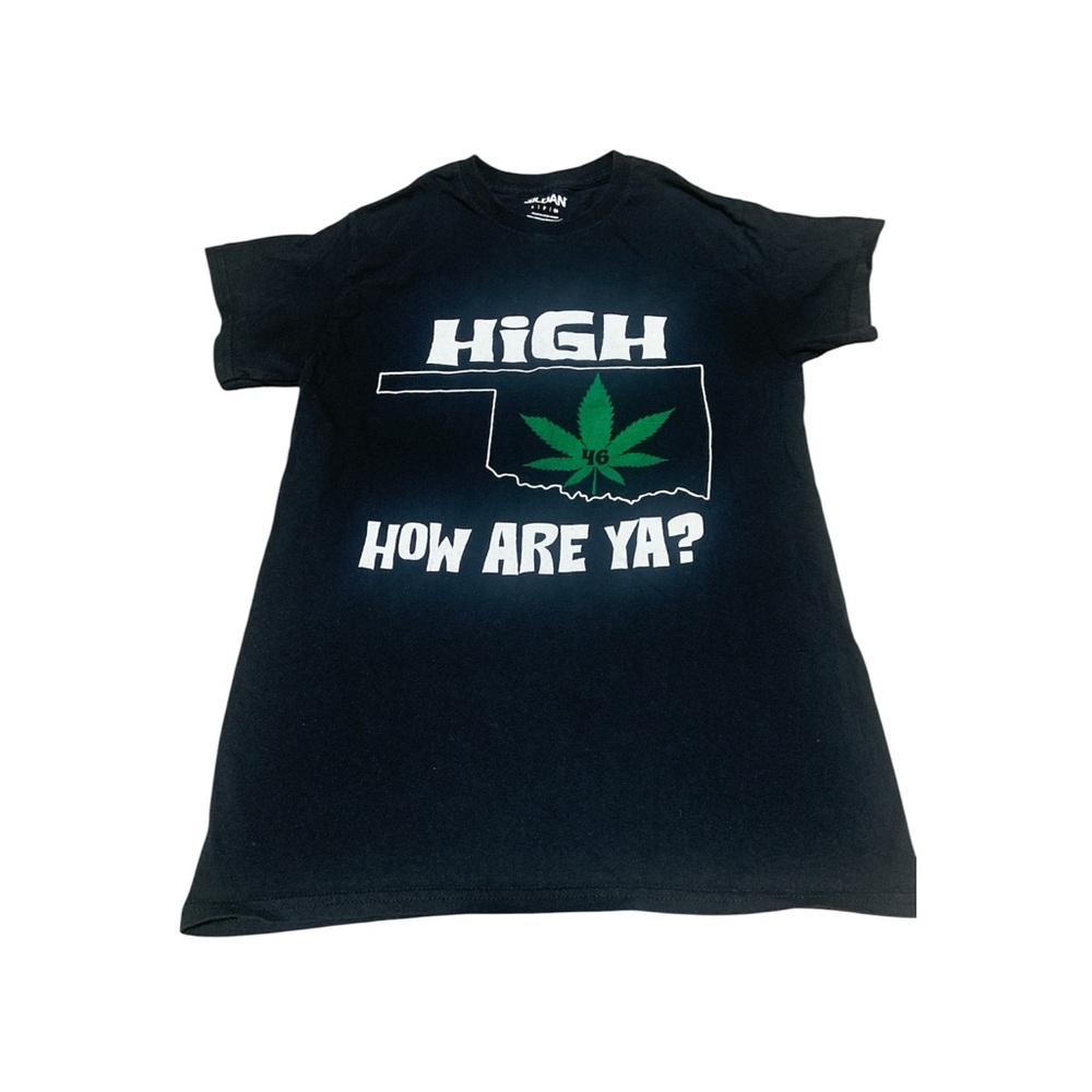 High, how are ya tee
